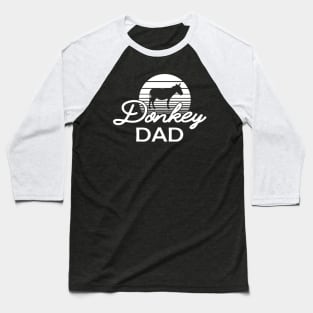 Donkey Dad Baseball T-Shirt